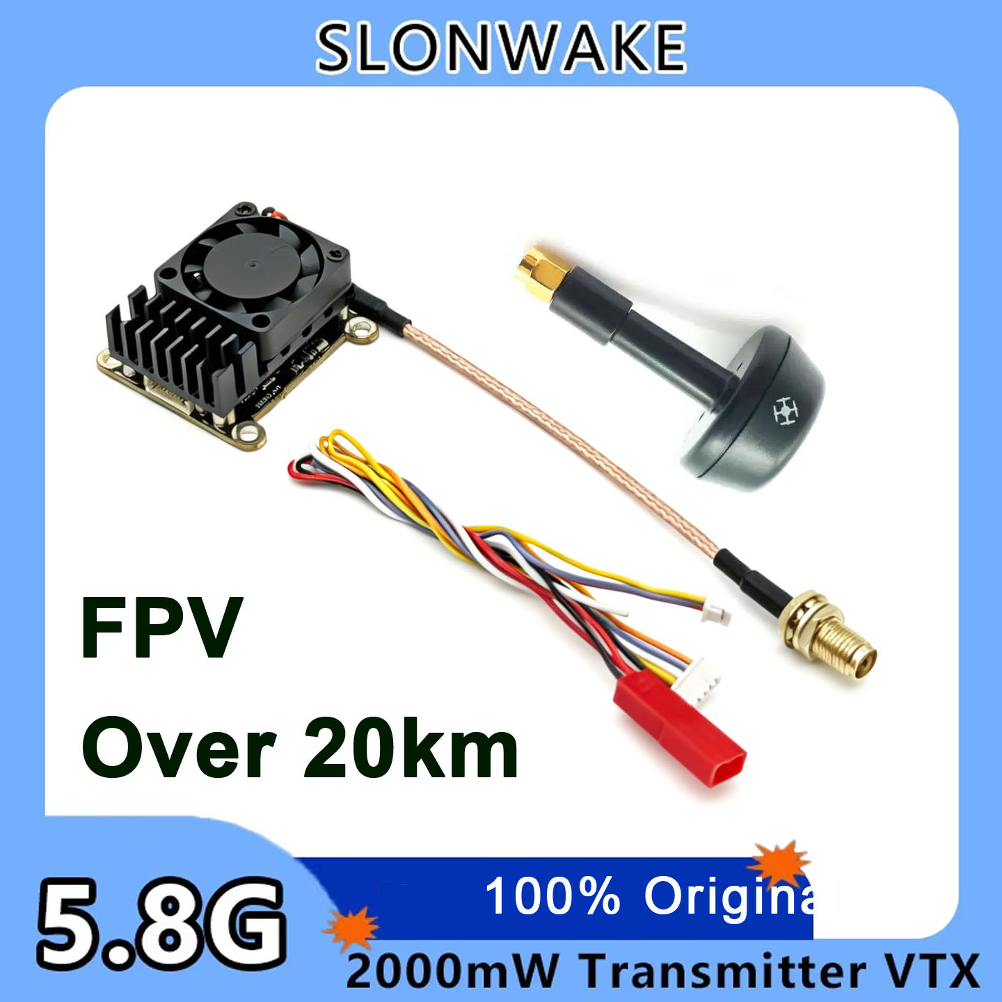 Drone Frame - New upgrade 5.8Ghz 2W adjustable FPV
