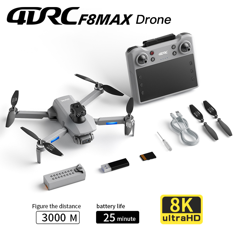 Drone Gps Module - F8 MAX GPS Drone Professional 8K