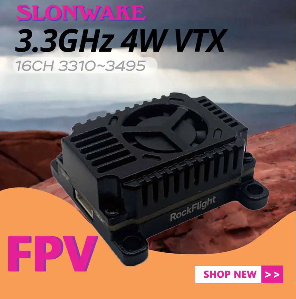 SLONWAKE FPV 3.3G 16CH 4000mW  - Drone Antenna ulasan dan harga