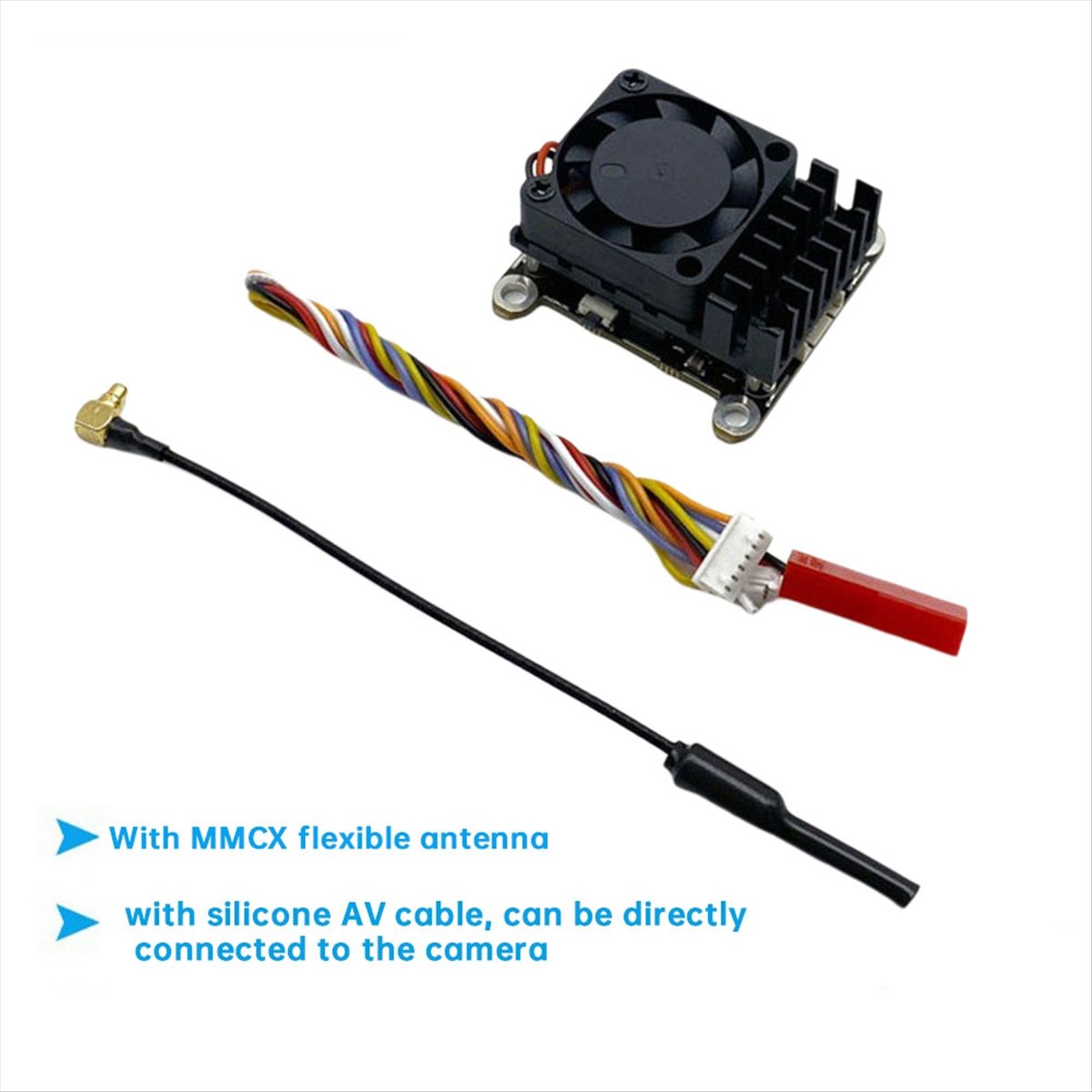 5.8G 2W VTX 2000mW FPV Video T - Drone Transmitter ulasan dan harga