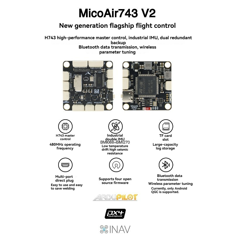 MicoAir743 V2   Flight Control - Drone Flight Controller ulasan dan harga