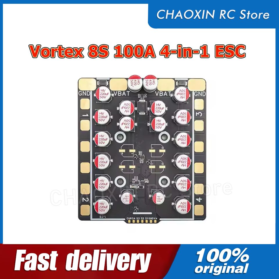 Vortex 8S 100A 4-in-1 ESC BLS  - Drone Esc ulasan dan harga