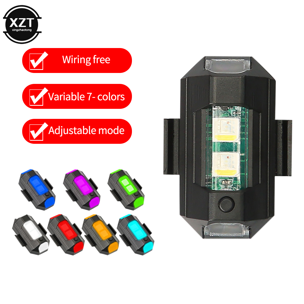 USB LED Anti-Collision Drone S - Drone Led Light ulasan dan harga