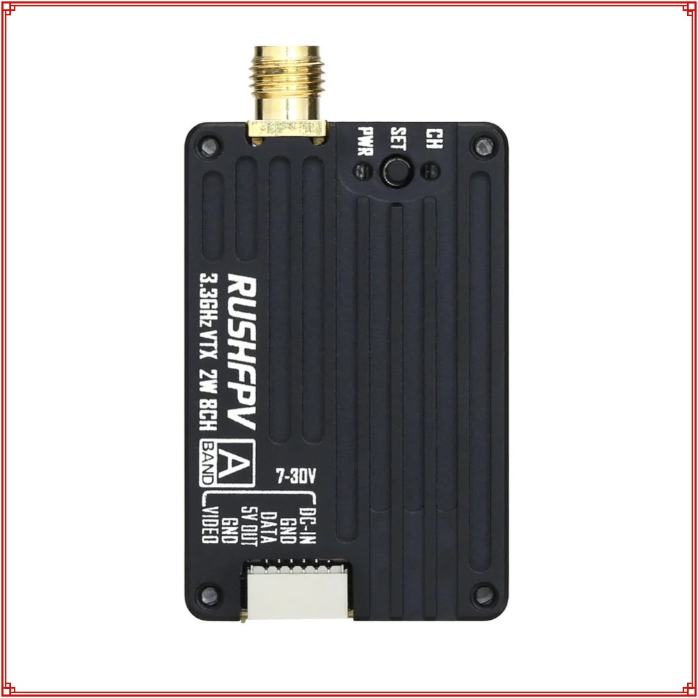 2026 New RUSHFPV 3.3G 2W VTX T - Drone Antenna ulasan dan harga