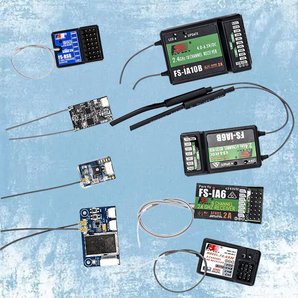 Flysky RC Receiver FS-IA6 IA6B - Drone Receiver ulasan dan harga