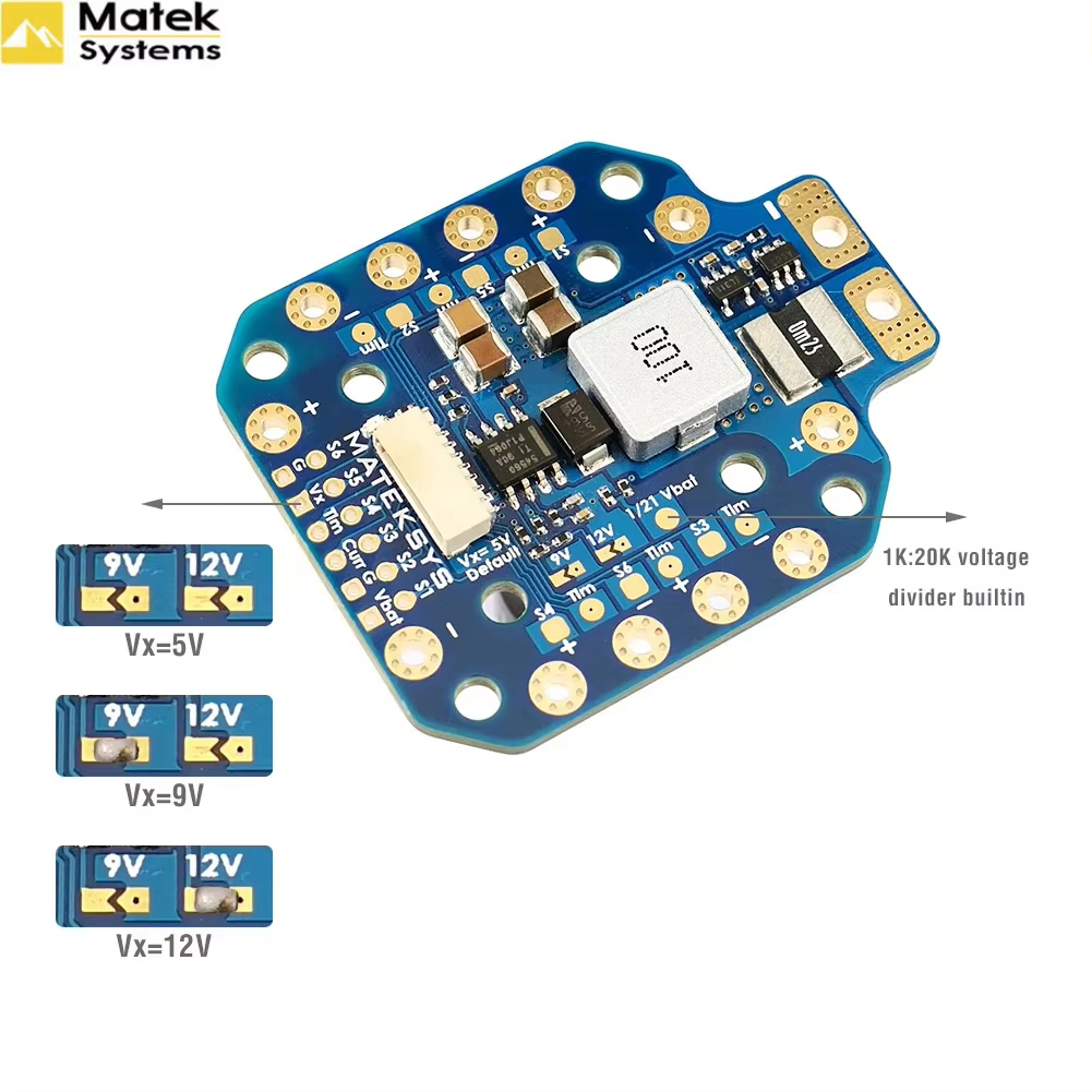 Mateksys PDB-HEX 12S Power Dis - Drone Power Distribution Board ulasan dan harga