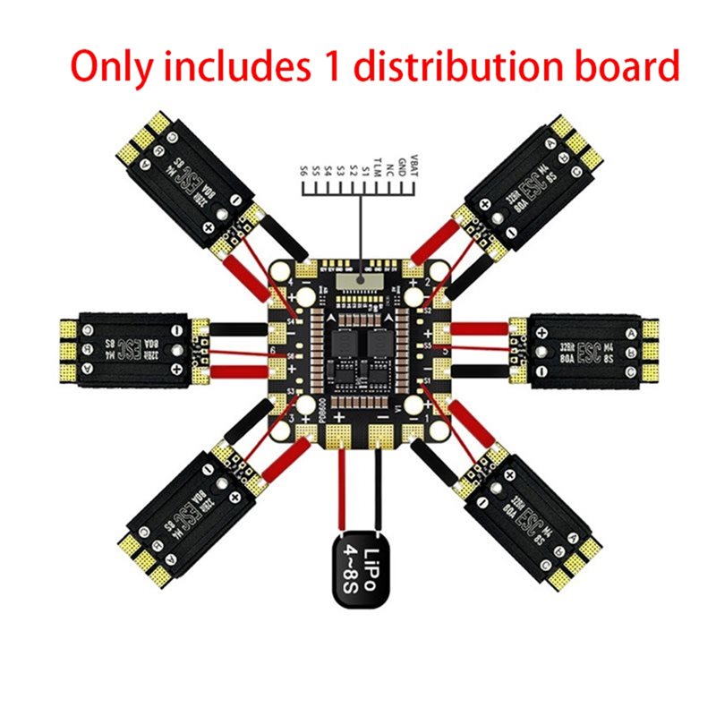 【CYBER MONDAY】1 Pc PDB600A 8S  - Drone Power Distribution Board ulasan dan harga