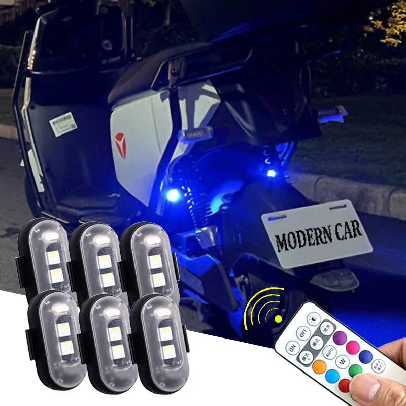 2/4/8Pcs Wireless Remote Contr - Drone Led Light ulasan dan harga