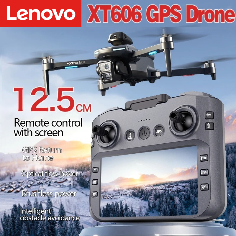 Lenovo XT606 MAX GPS Drone 4k  - Drone Gps Mount ulasan dan harga