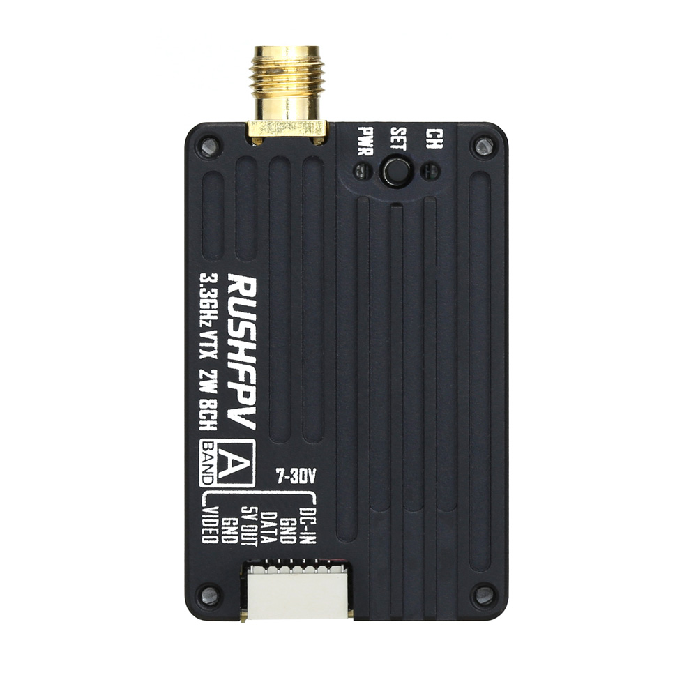 RUSHFPV 3.3G 2W VTX Transmitte - Drone Transmitter ulasan dan harga