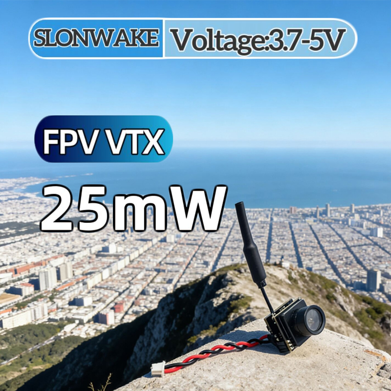SLONWAKE FPV 25mW power simula - Drone Frame ulasan dan harga