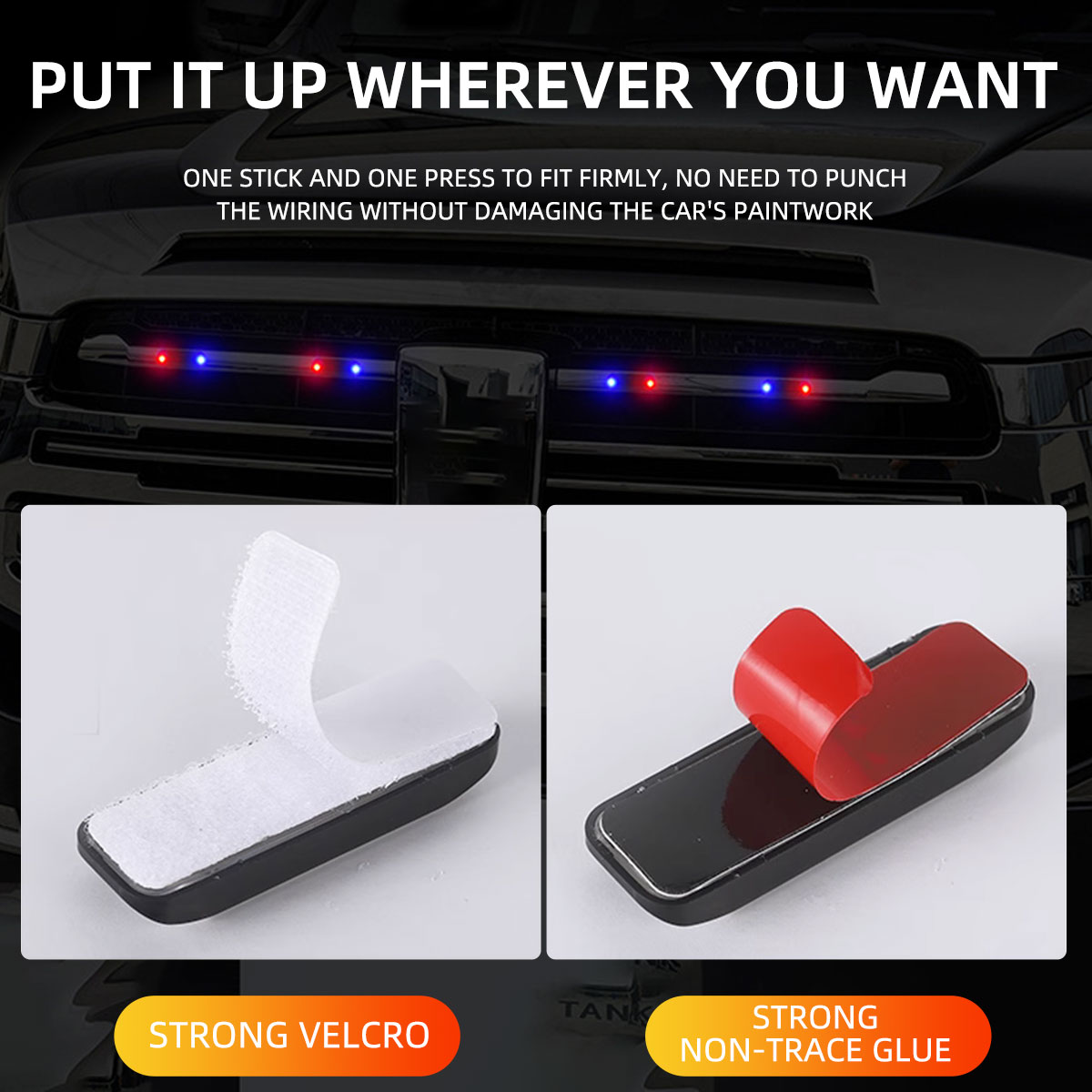 Solar Power Anti-Theft Alarm L - Drone Led Light ulasan dan harga