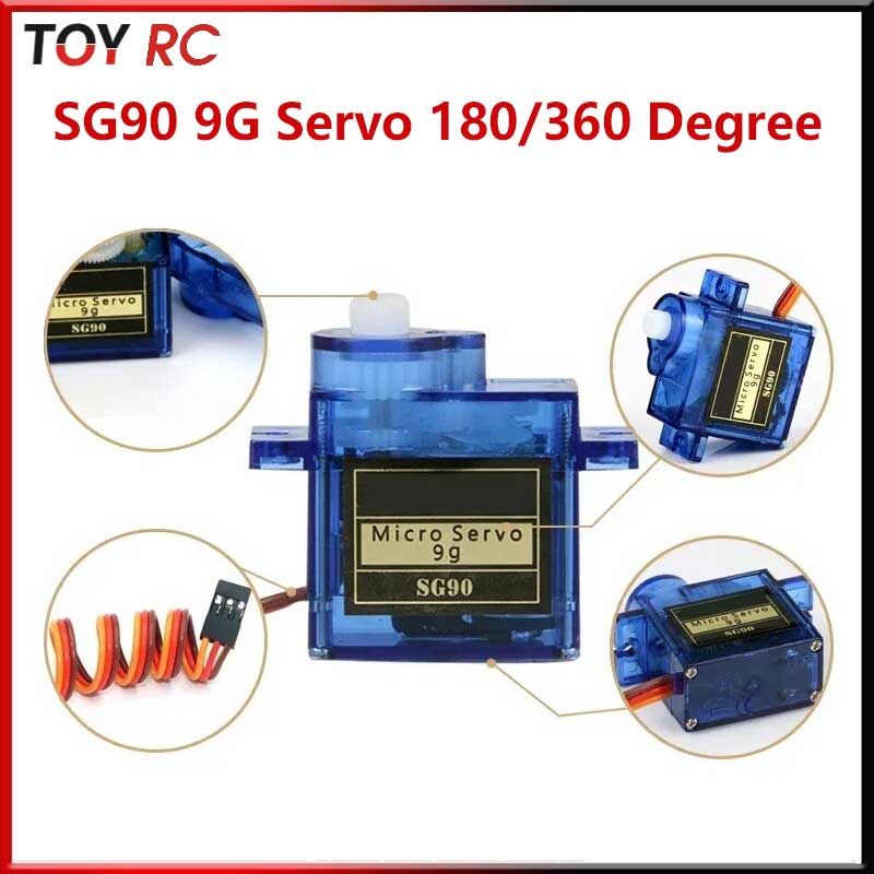 Sg90 Micro Servo 9g 180 360 De - Drone Gimbal ulasan dan harga