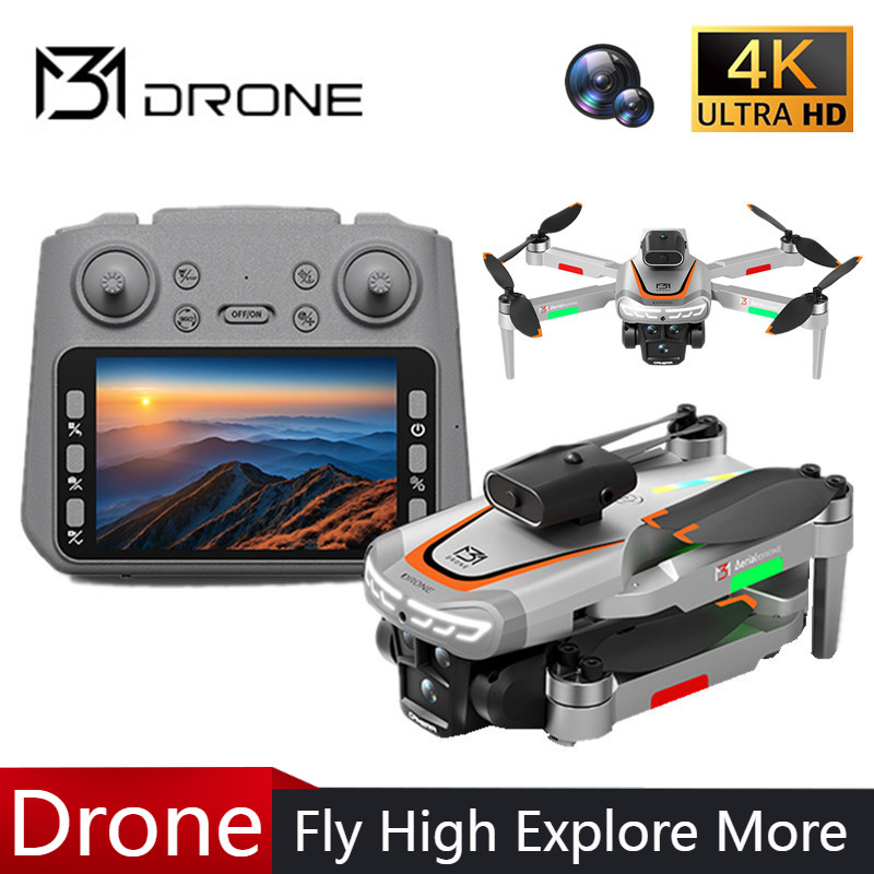 M3 Professional Drone 4K HD Ae - Drone Gimbal ulasan dan harga