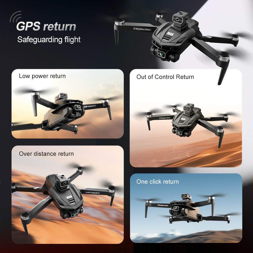 V168 PRO Max GPS Drone 8K Prof - Drone Gps Module ulasan dan harga
