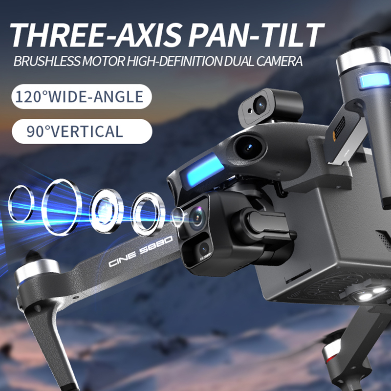 2026 New 8K Dual Camera Drone  - Drone Gps Module ulasan dan harga