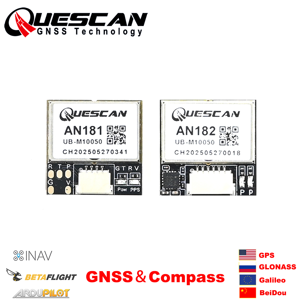 QUESCAN 18mm M10 GPS GNSS Modu - Drone Compass ulasan dan harga