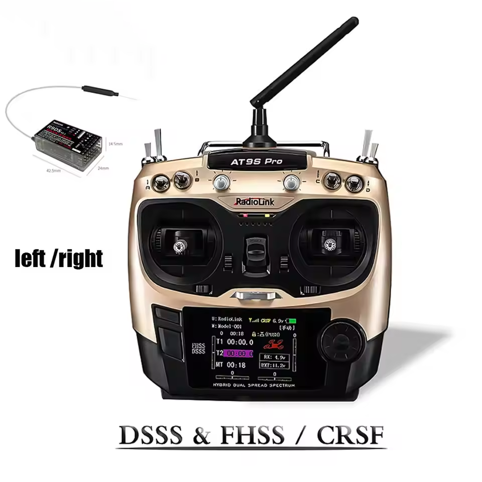 Radiolink AT9SPro 12CH 2.4G DS - Drone Transmitter ulasan dan harga