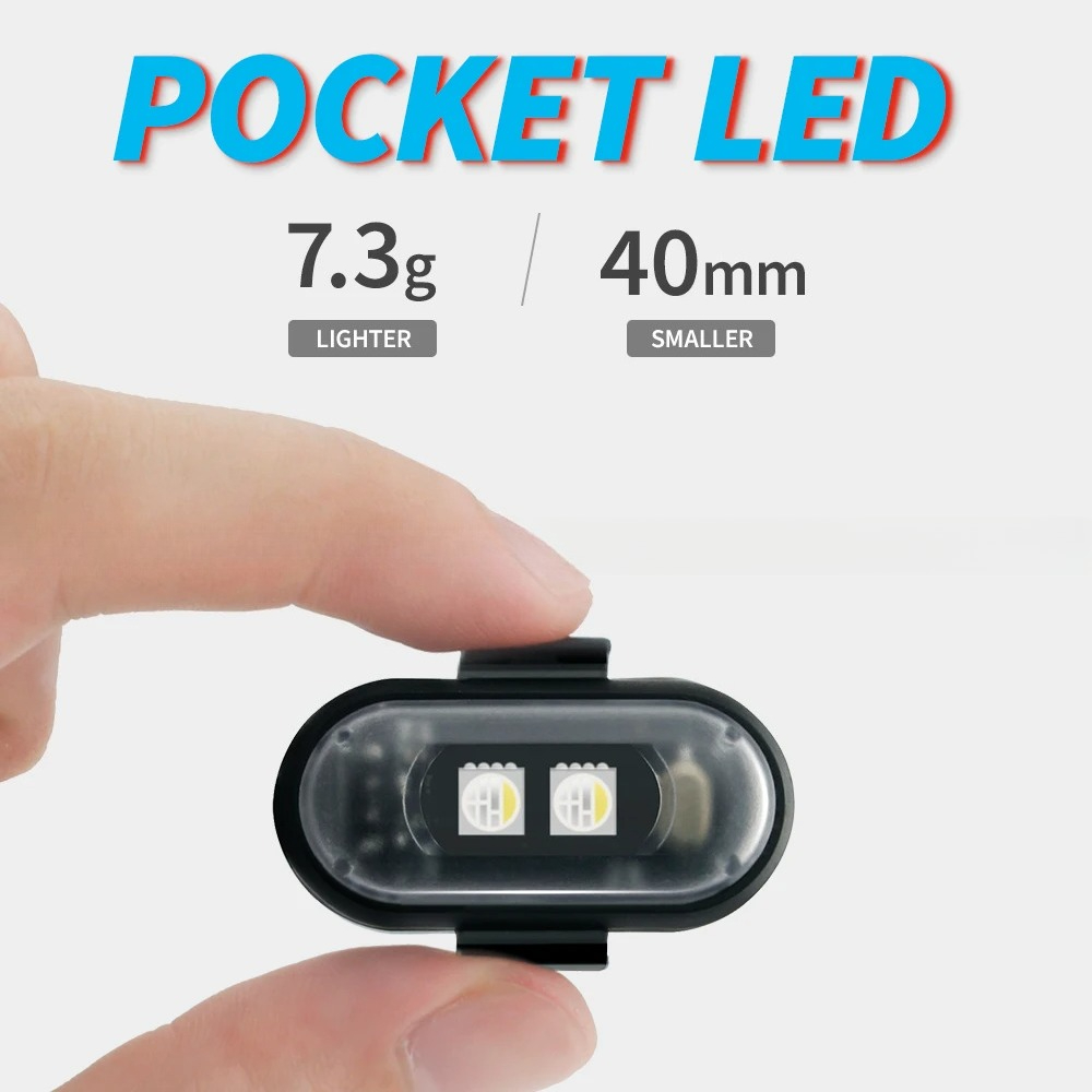 Motorcycle Strobe Light, APP C - Drone Led Light ulasan dan harga