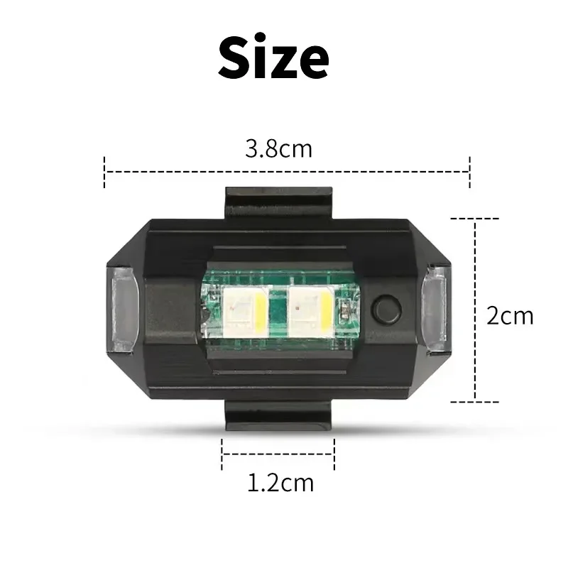 Motorcycle Lights Drone Strobe - Drone Led Light ulasan dan harga