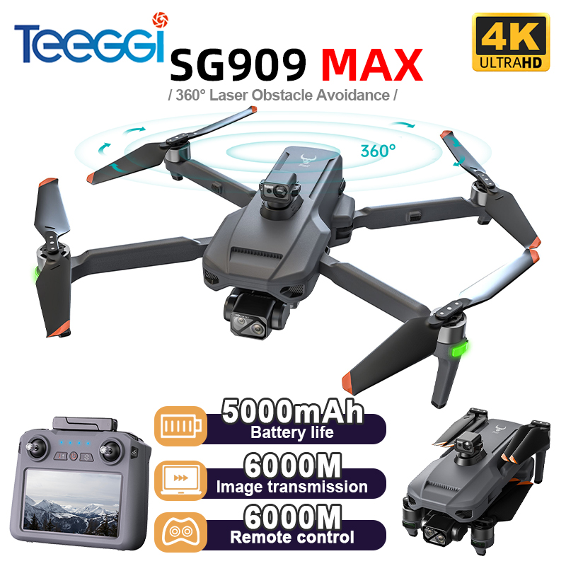 Teeggi SG909 MAX GPS Drone Wit - Drone Gps Mount ulasan dan harga