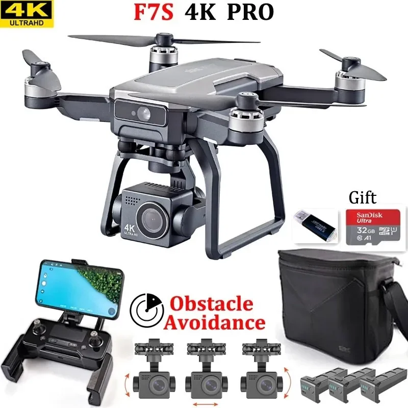 SJRC F7s 4K PRO Drone 4K obsca - Drone Gps Module ulasan dan harga