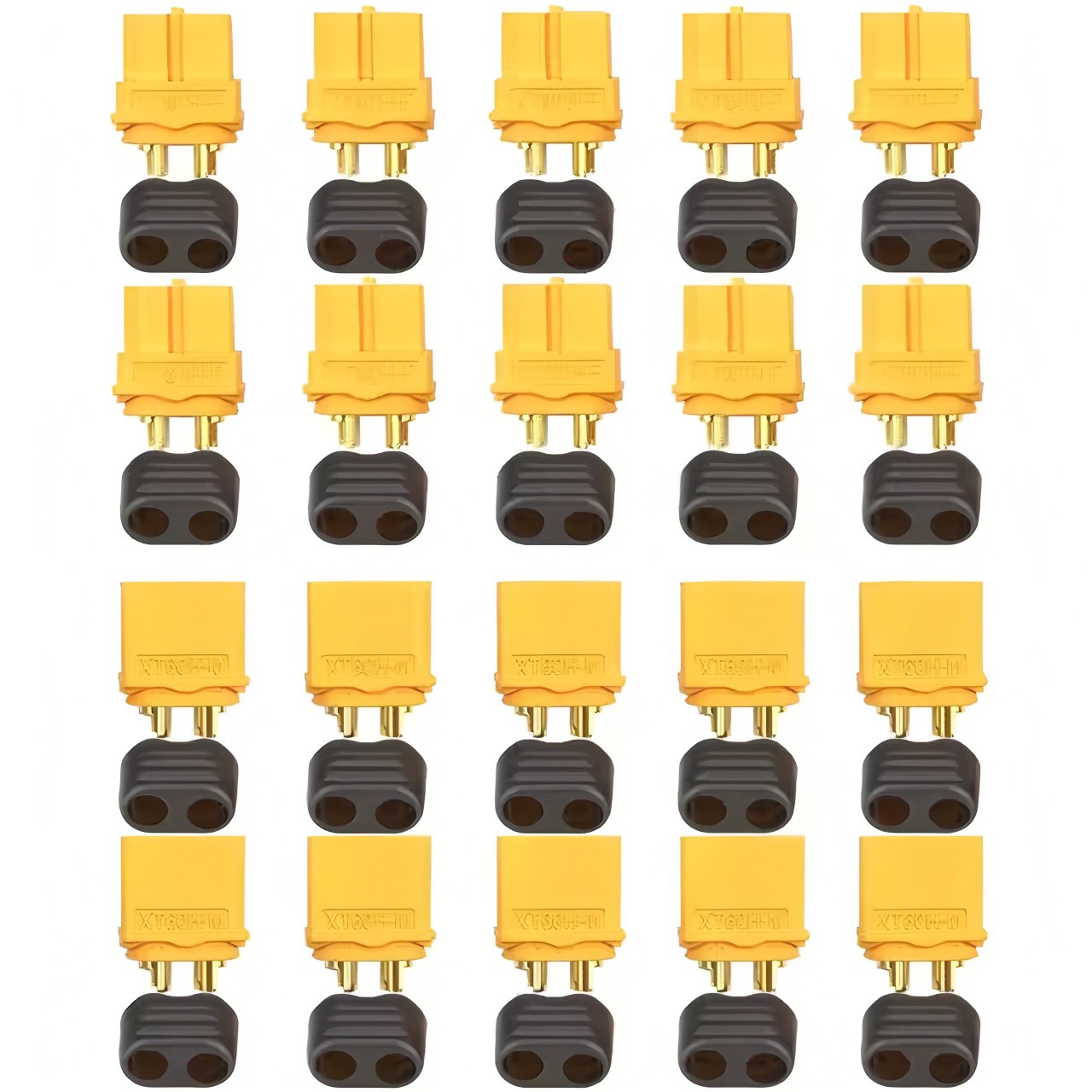 10/20pair XT60H Connector Plug - Drone Battery ulasan dan harga