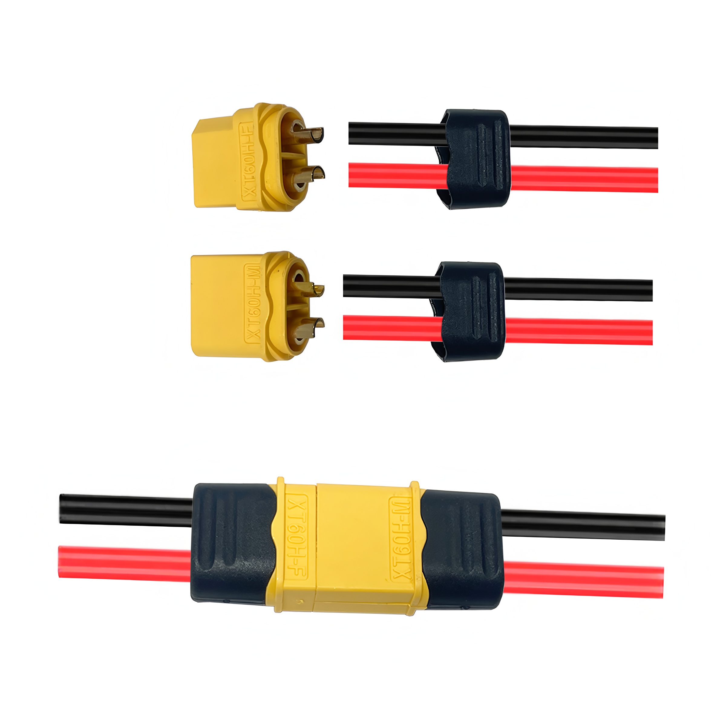 10/20pair XT60H Connector Plug - Drone Battery ulasan dan harga
