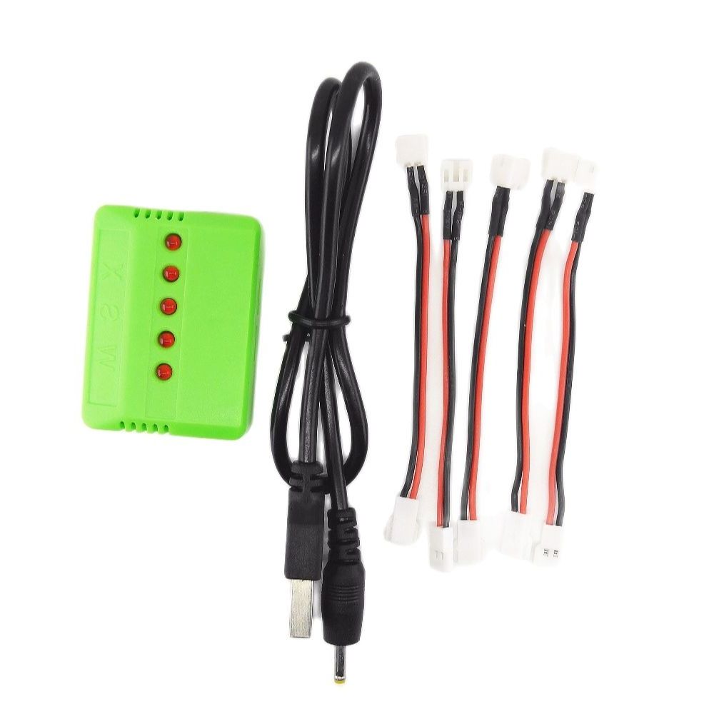 5PCS Cables And 1X 5 In 1 USB  - Drone Charger ulasan dan harga