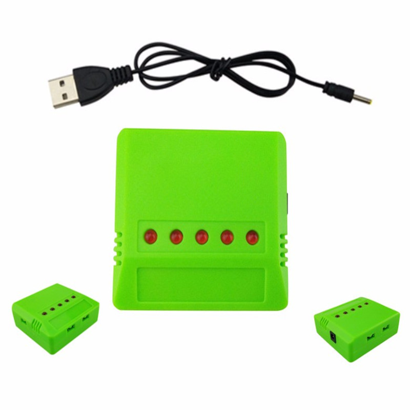 5PCS Cables And 1X 5 In 1 USB  - Drone Charger ulasan dan harga