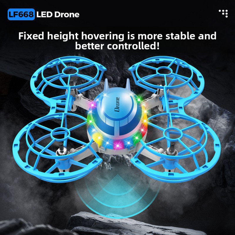 Mini RC Drone with LED Lights, - Drone Led Light ulasan dan harga
