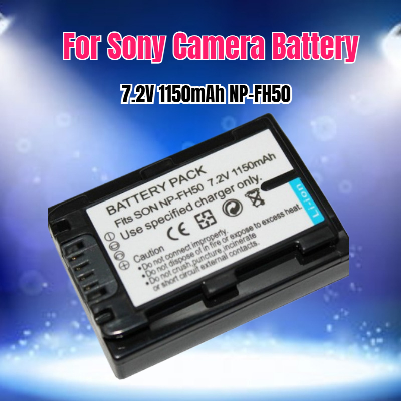 7.2V 1150mAh NP-FH50 Camera Ba - Drone Camera ulasan dan harga
