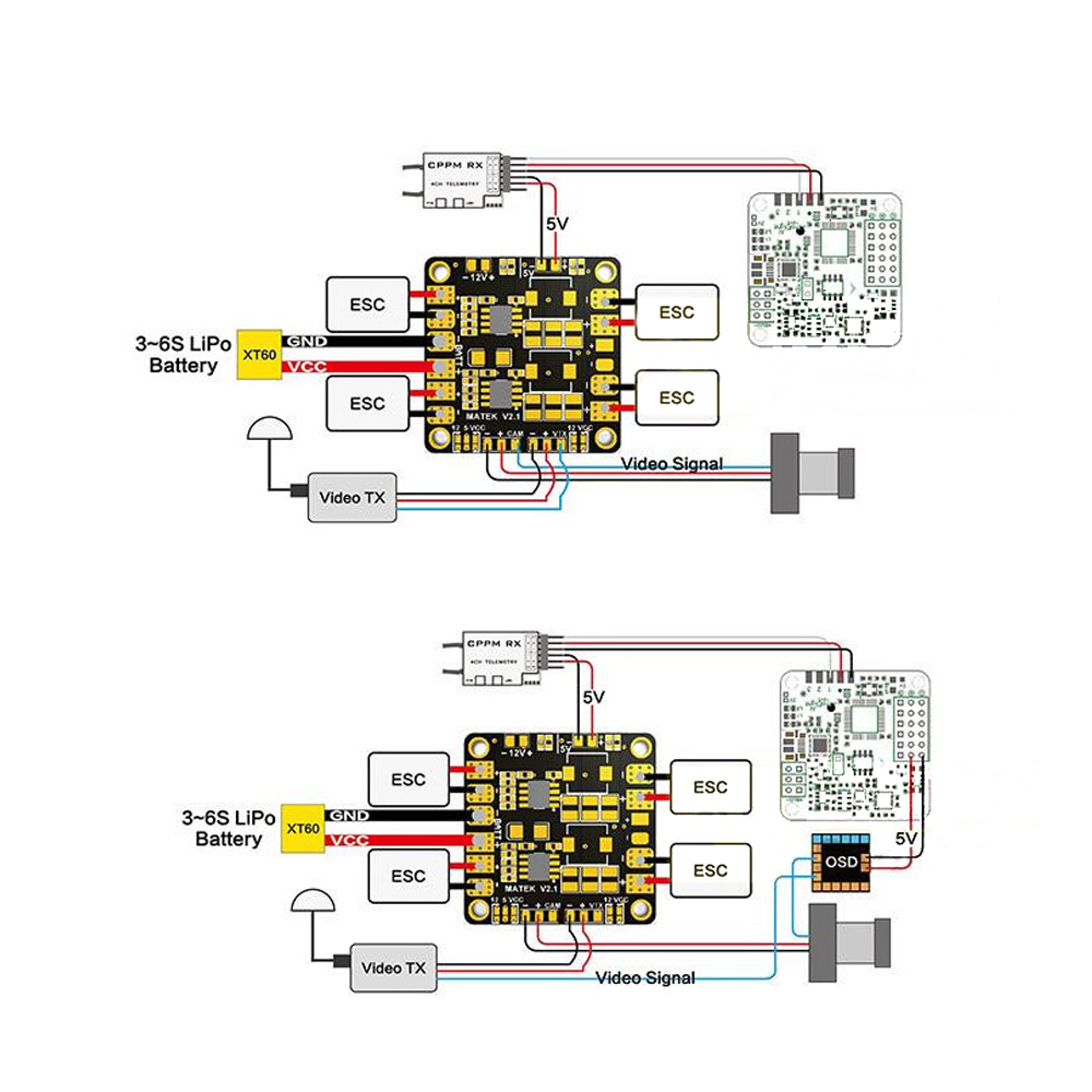 Mini  Power Hub Power Matek PD - Drone Power Distribution Board ulasan dan harga