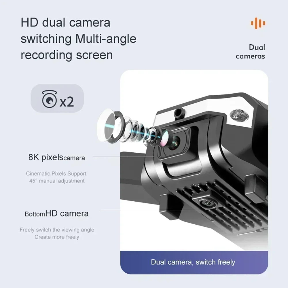G6 pro Drone with 8K Dual Came - Drone Gps Module ulasan dan harga