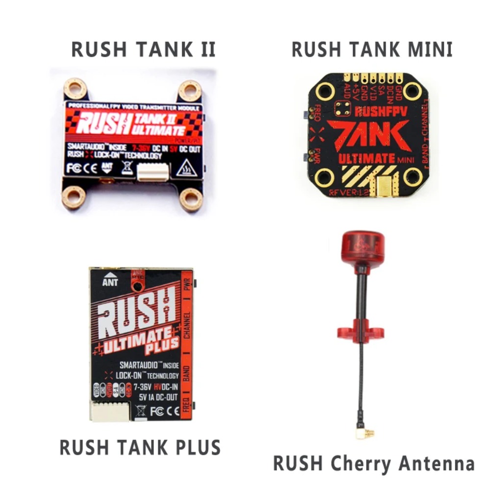 RUSH TANK Ultimate II/Mini/ PL - Drone Antenna ulasan dan harga