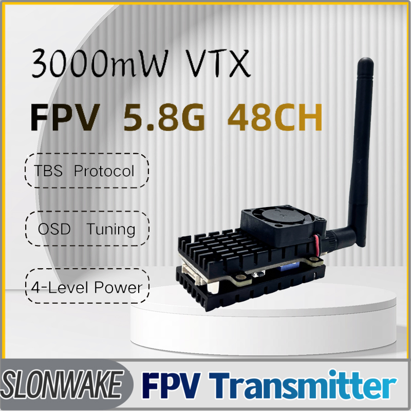 SLONWAKE 5.8G 3000mW Simulatio - Drone Frame ulasan dan harga
