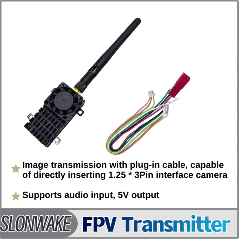 SLONWAKE 5.8G 3000mW Simulatio - Drone Frame ulasan dan harga