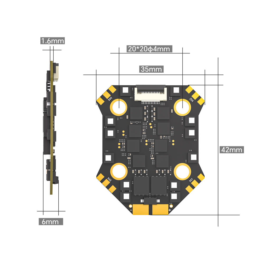 iFlight Borg F7 Mini Stack Fli - Drone Flight Controller ulasan dan harga