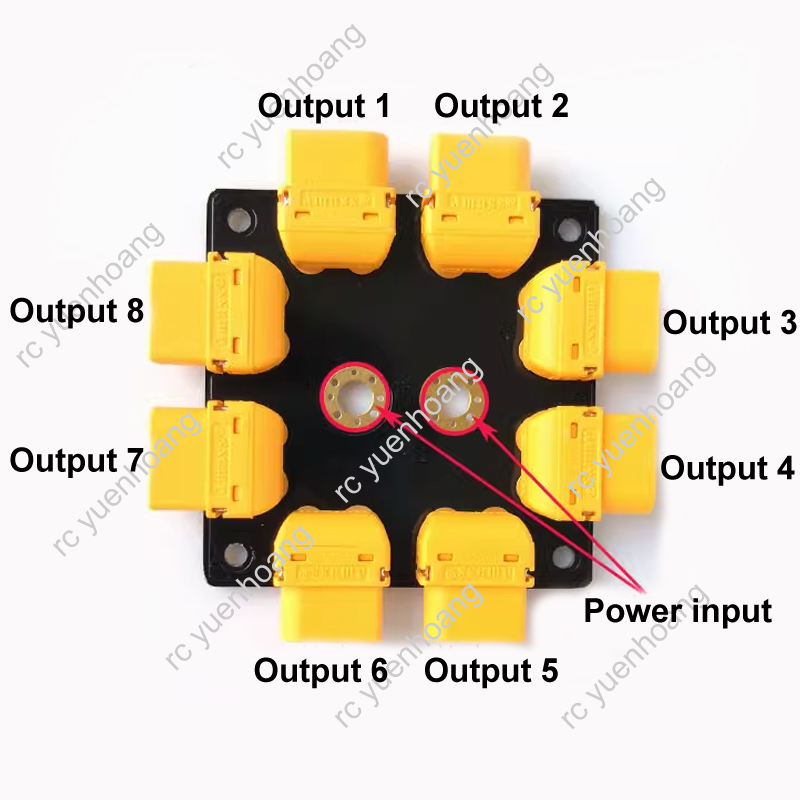1PCS 240A High Current Power D - Drone Power Distribution Board ulasan dan harga