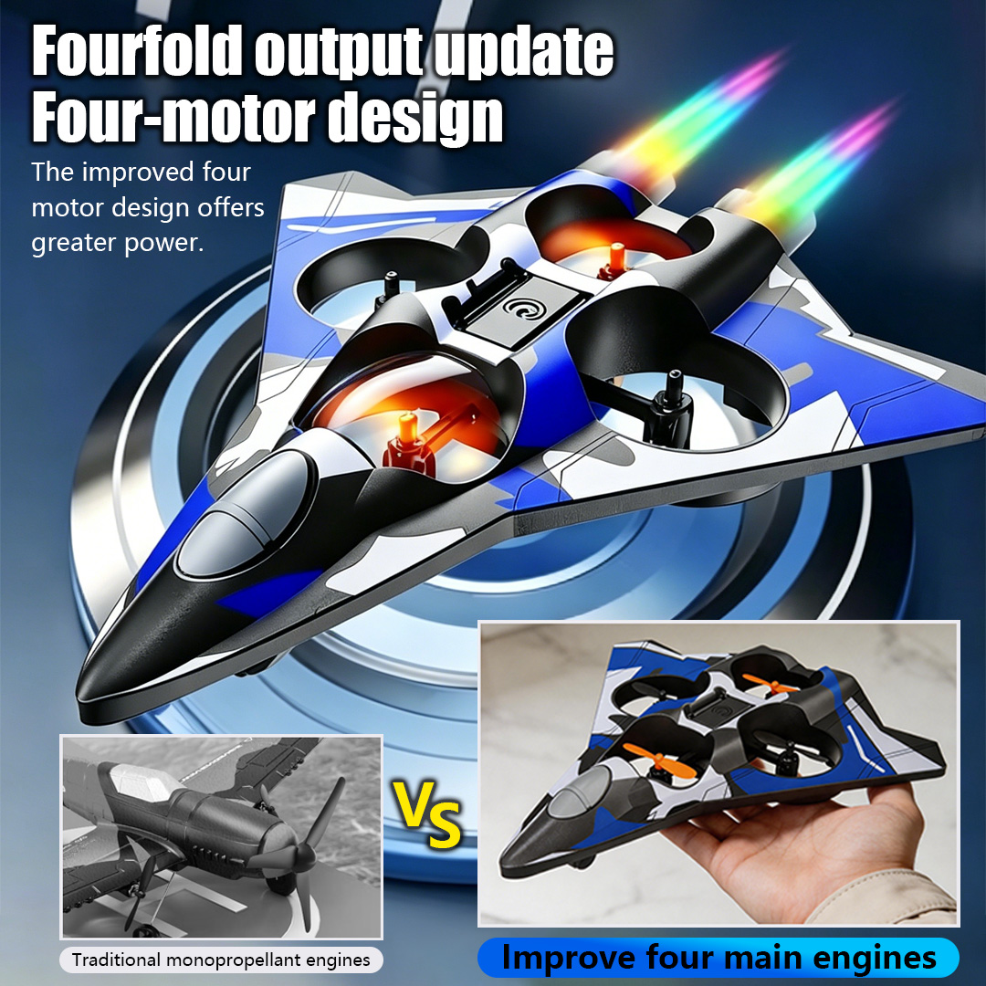 Foam Aircraft Stunt Helicopter - Drone Led Light ulasan dan harga