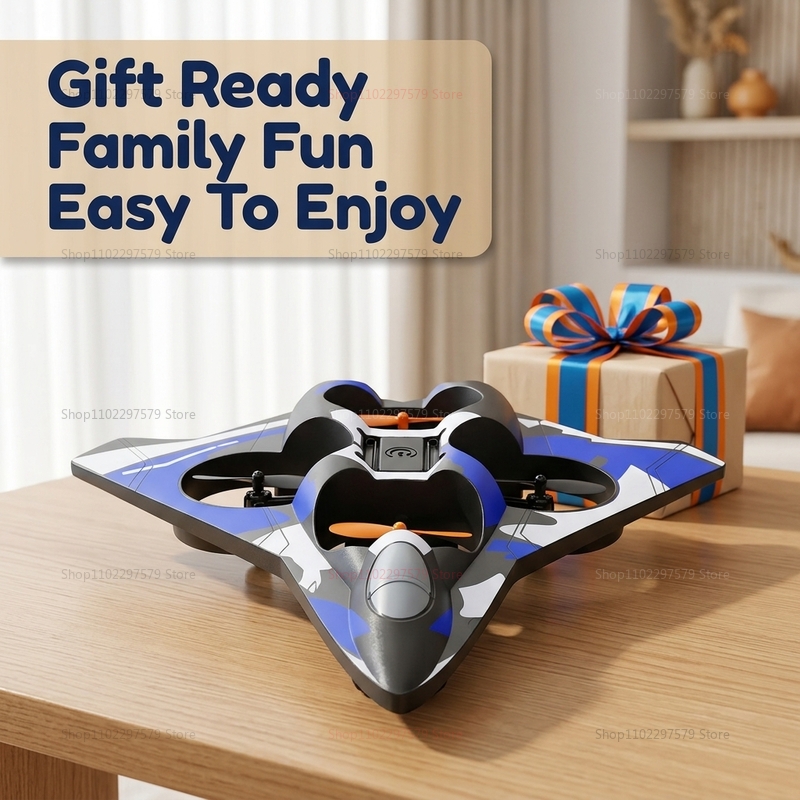 Foam Aircraft Stunt Helicopter - Drone Led Light ulasan dan harga