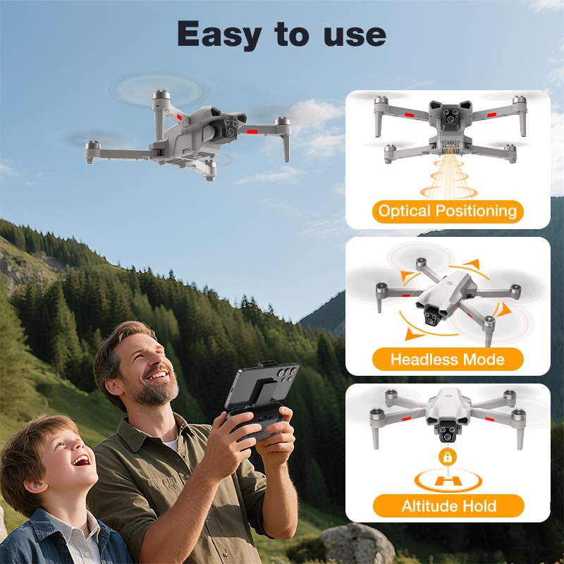 NEW Hot L017 Pro Drone Brushle - Drone Gps Module ulasan dan harga
