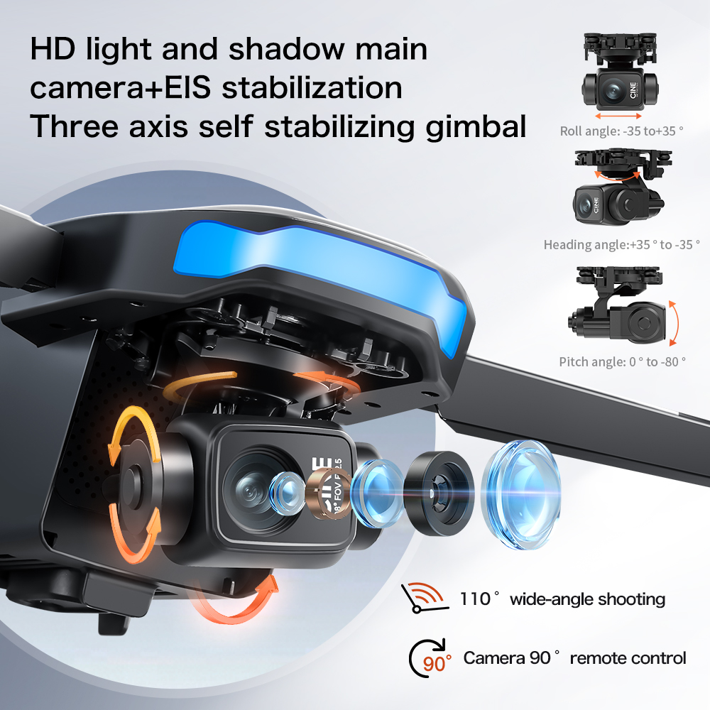 New S-X1 MAX Drone GPS 8K Prof - Drone Gps Mount ulasan dan harga