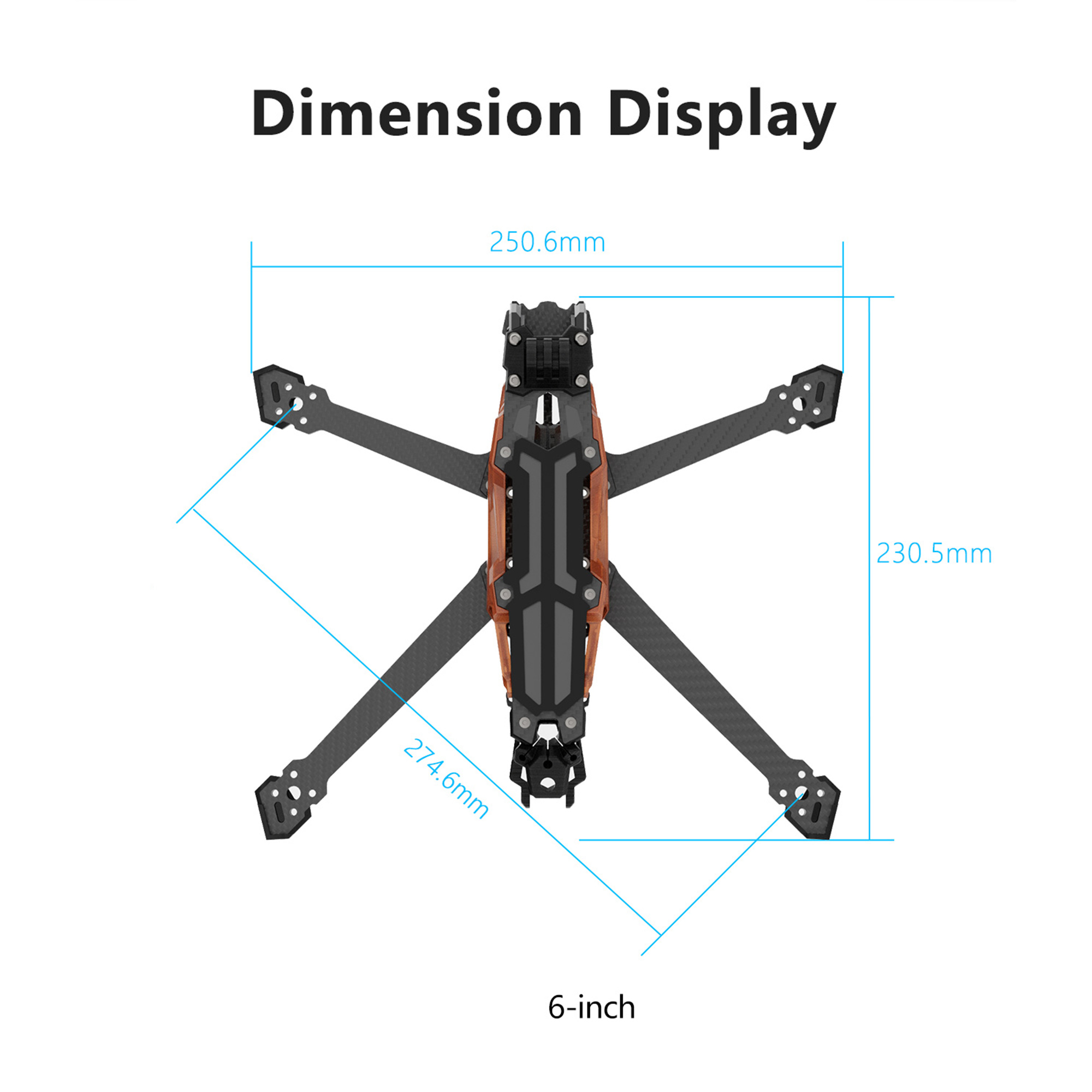 GEPRC GEP-Vapor-D5 D6 O4 Pro C - Drone Landing Gear ulasan dan harga