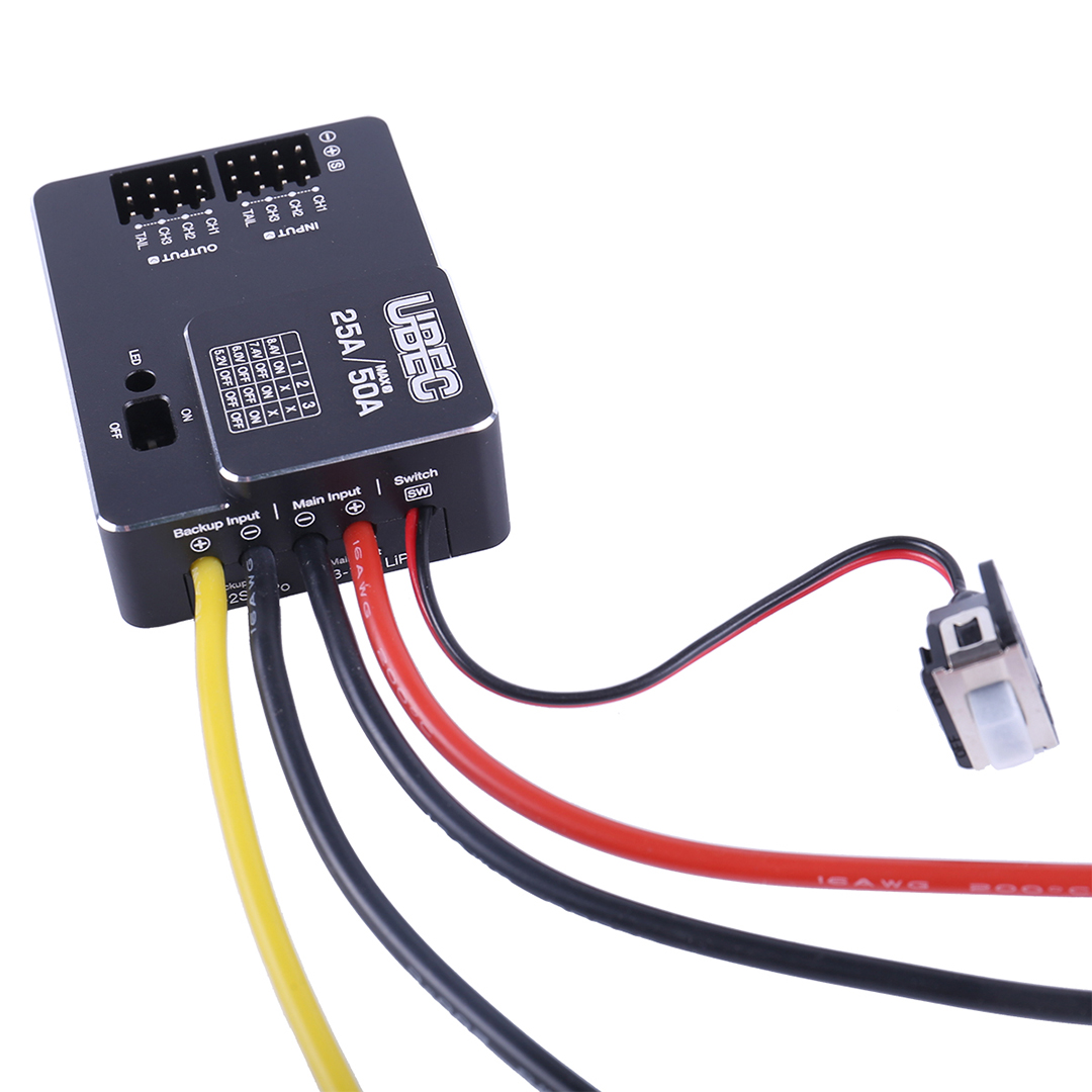 Hobbywing UBEC 25A HV 3-18S Mo - Drone Esc ulasan dan harga