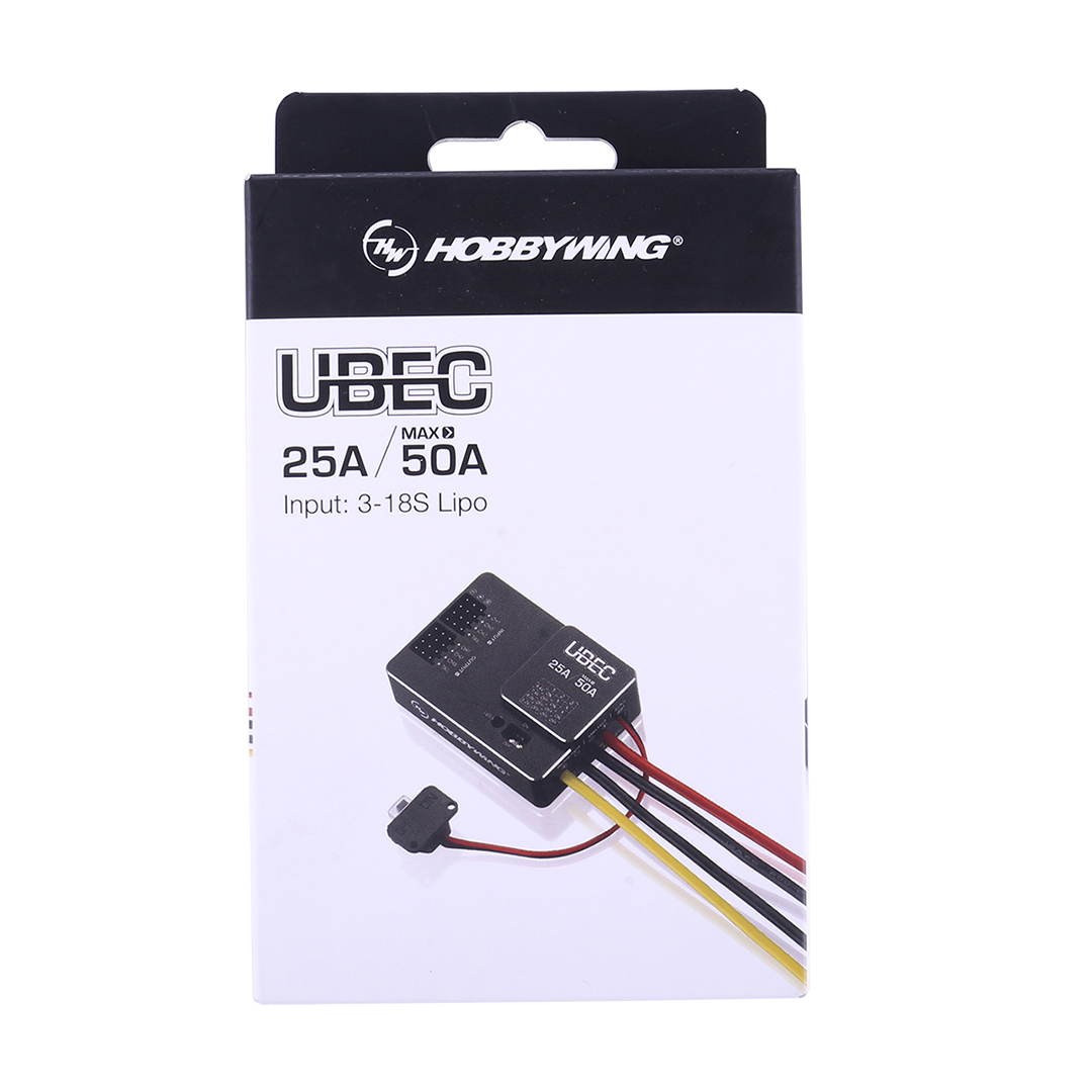 Hobbywing UBEC 25A HV 3-18S Mo - Drone Esc ulasan dan harga