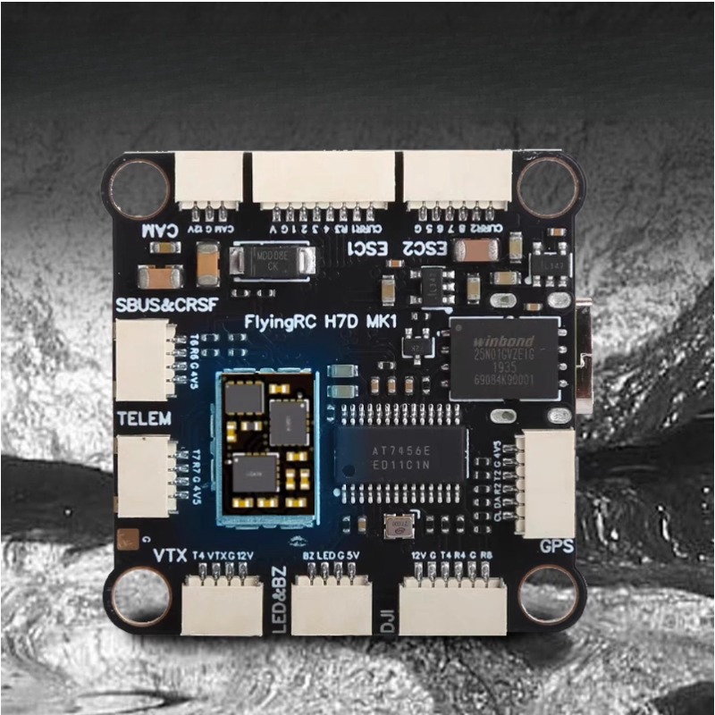 FlyingRC H7D H743 Flight Contr - Drone Esc ulasan dan harga