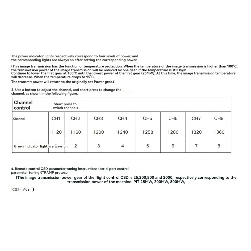 AS96-1.2G 2W VTX 8CH 2000Mw FP - Drone Transmitter ulasan dan harga