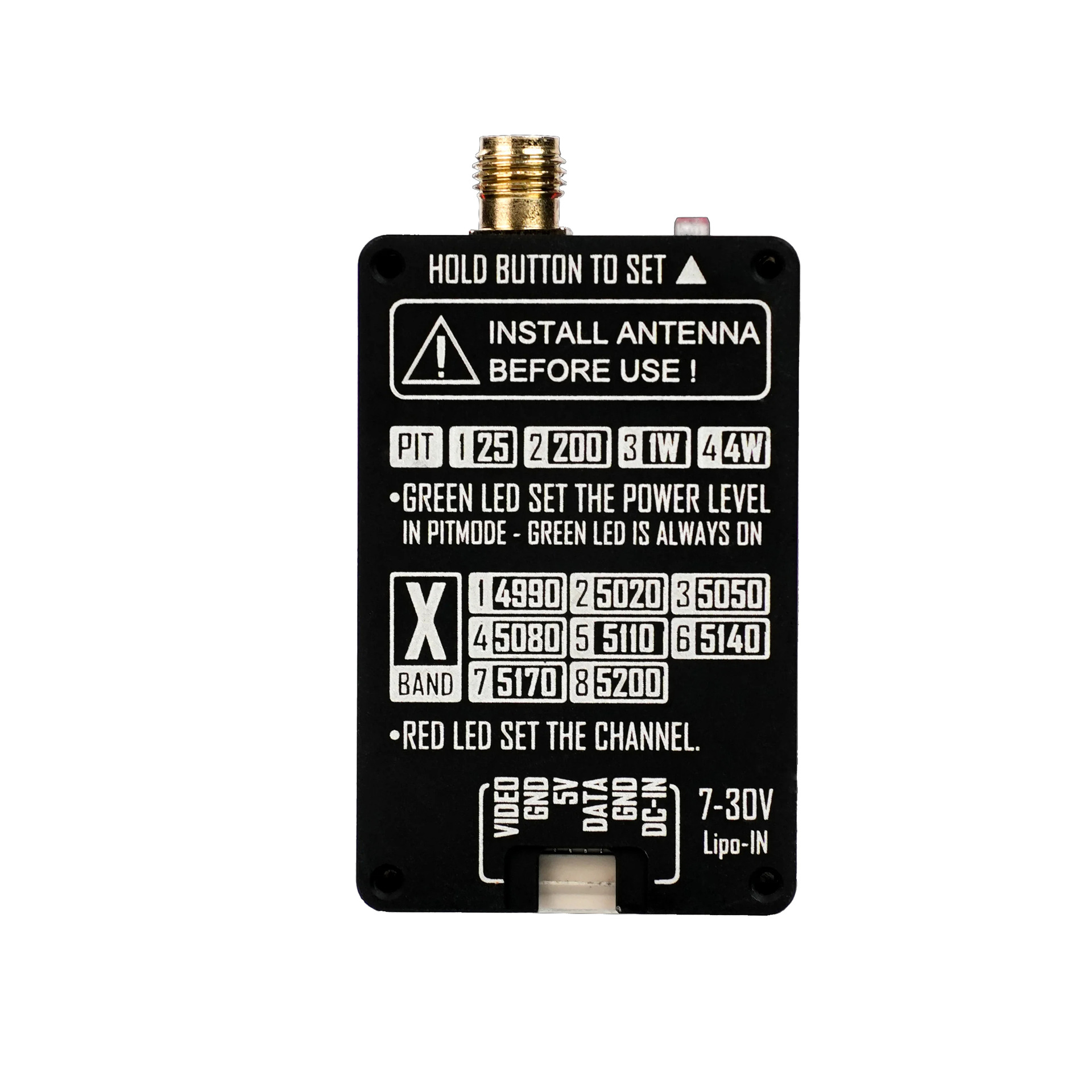 VTX RUSHFPV 4.9G 4W Video Tran - Drone Antenna ulasan dan harga