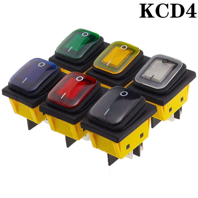 KCD4 on off 30A/250V Heavy Dut - Drone Buzzer ulasan dan harga